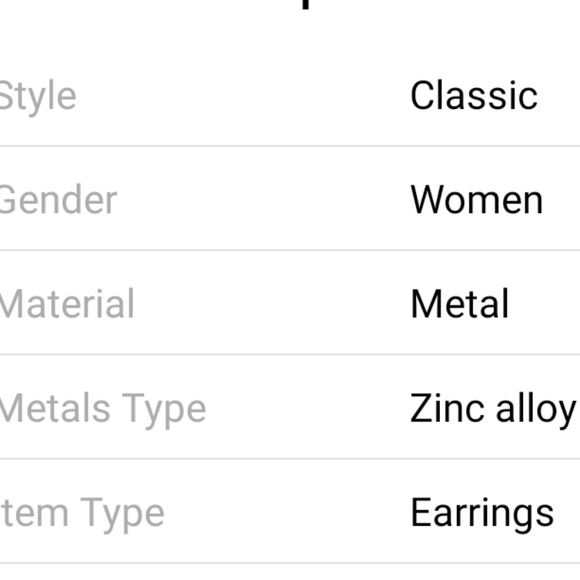 Helical Fan Gold Earrings - Picture 6 of 6